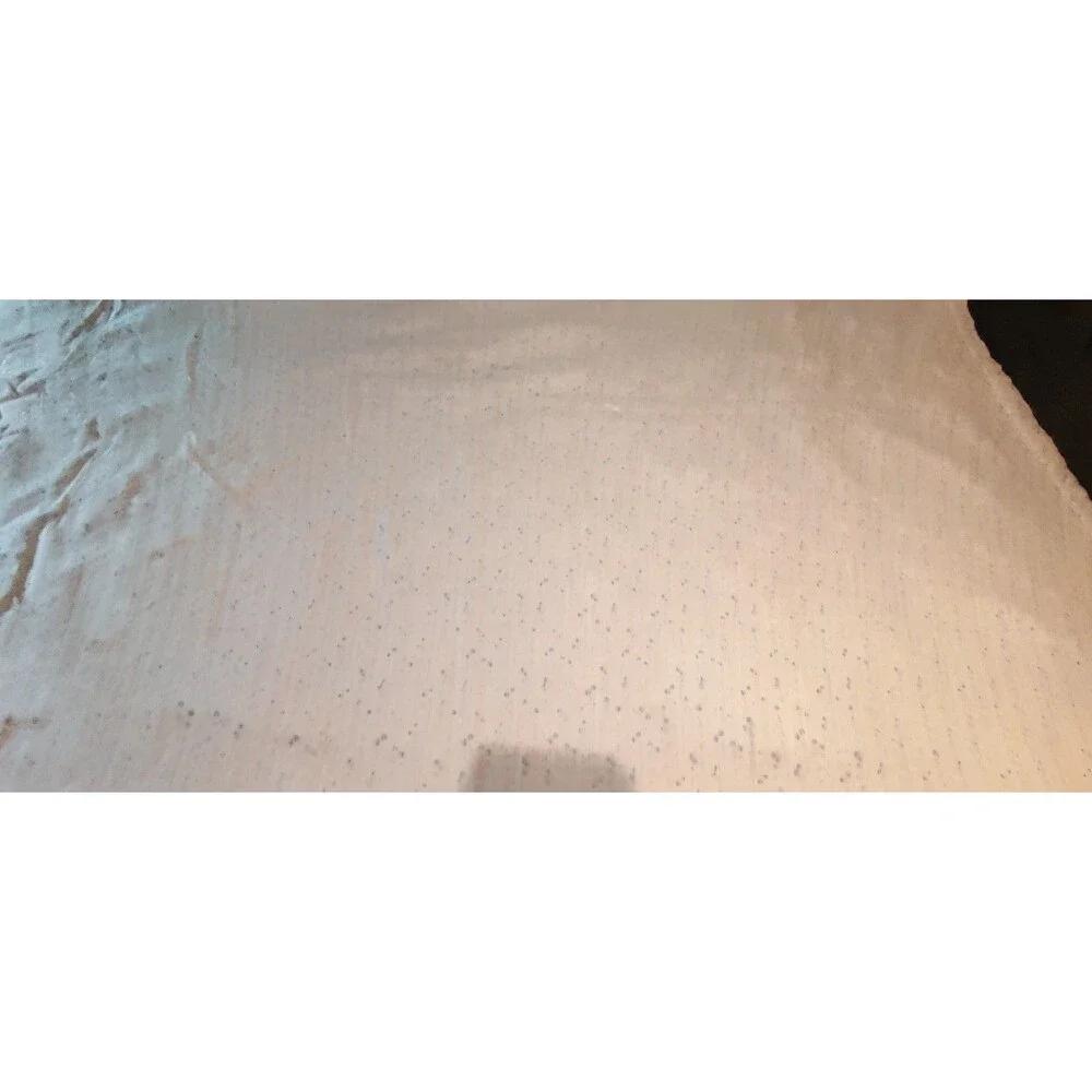 Vintage 1970s Handmade Tied Patchwork Baby Quilt Crib Blanket Nursery 55